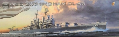 VF350921DX USS BIRMINGHAM CL-62 Very Fire