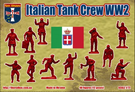 ORI72066 Italian Tank Crew WW2 Orion