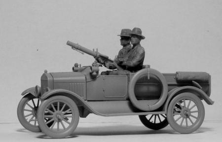 35668 Model T 1917 LCP с экипажем ANZAC ICM