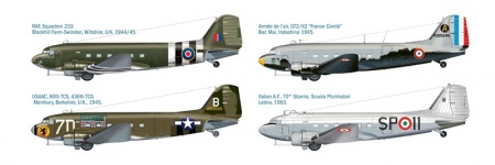 1338ИТ Самолет Dakota Mk.III Italeri