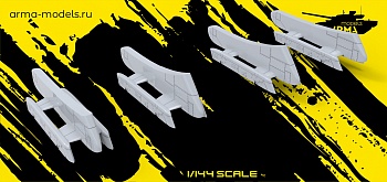 AM14477 Внешние пилоны для Х-101 Ту-95МС 4 шт.