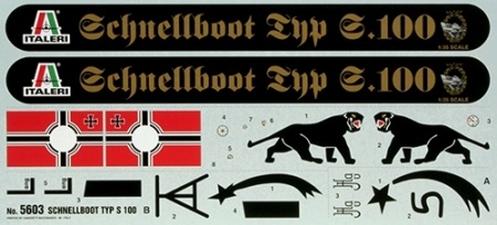 5603ИТ Быстроходный катер S-100 Italeri