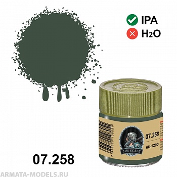 07.258JIM Спиртовая краска НЦ-1200