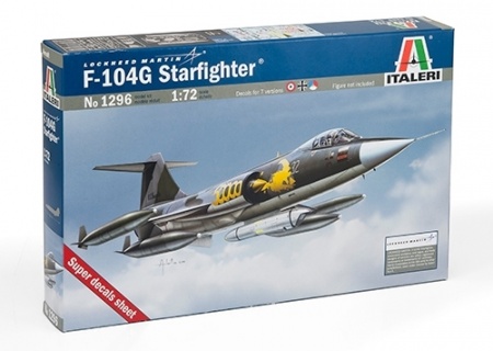 1296ИТ Самолет F-104 G Italeri