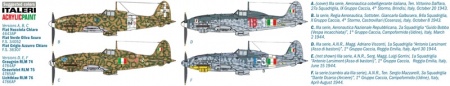 2765ИТ  Истребитель MACCHI MC.205 VELTRO A.M. JP 17OV00 Italeri