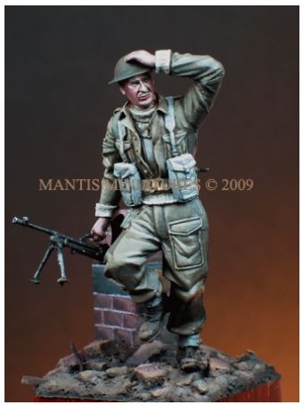 35004ALP British Infantryman - NW Europe 1944-45 Mantis Miniatures
