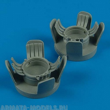 QB48290 Nakajima J1N1-Sa Gekko Exhaust kit for Tamiya 1/48