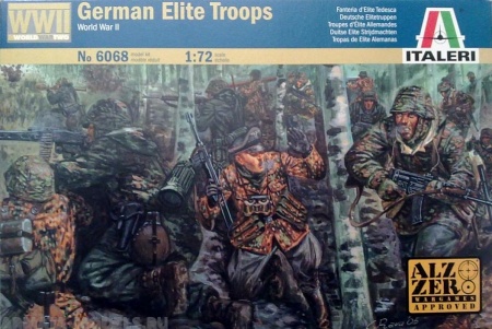 Набор фигурок 6068ИТ Солдатики German Elite Troops Italeri
