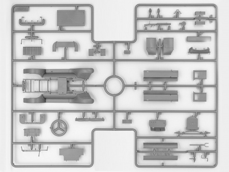 35607 Model T 1917 LCP с пулеметом Vickers ICM