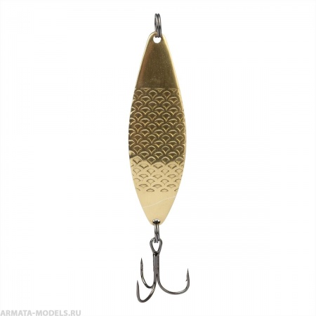 Блесна Лососевая Кумжа 26 гр Латунь чешуя (1517) Helios