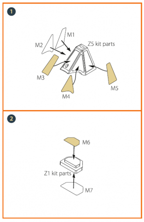 CPA72052 A5M2b Claude ранних выпусков - маски