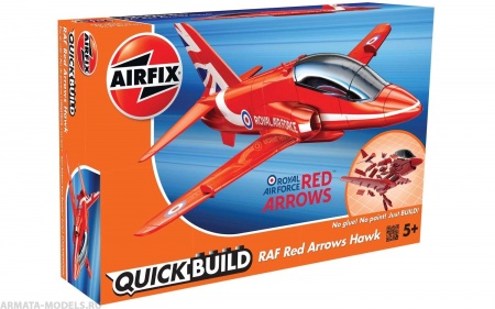 J6018 QUICKBUILD RAF Red Arrows Hawk Airfix J6018 QUICKBUILD RAF Red Arrows Hawk Airfix