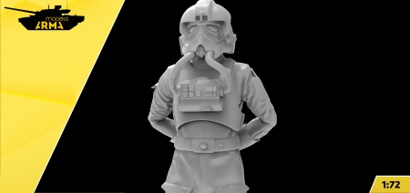 AM72468 Имперский пилот Сид истребителя Arma Models