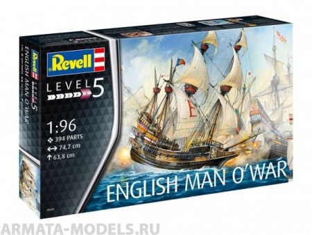 05429RE Английский корабль Man O'War Revell