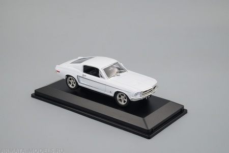 43206WLT 1968 Мустанг Серия Премиум (белый) Lucky Toys