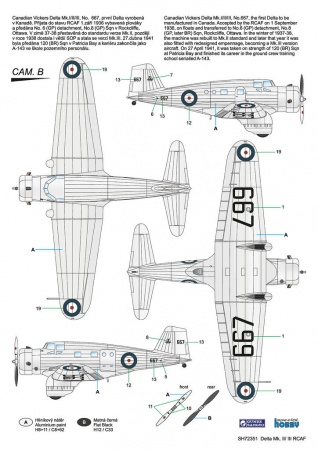 SH72351 Delta Mk.II/III RCAF Special Hobby