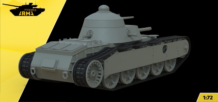 AM72493 Советский средний танк Гротте ТГ-1 Arma Models