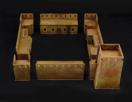 6183ИТ ДИОРАМА BEAU GESTE: восстание алжирских туарегов Italeri