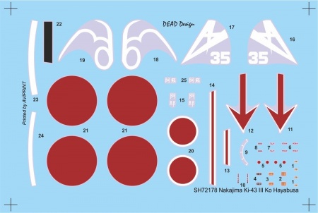 SH72178 Nakajima Ki-43-III Ko Hayabusa Special Hobby