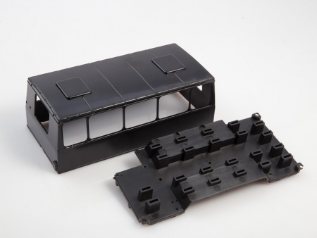 1398AVD Сборная модель Вахтовый автобус НЕФАЗ-42112 (4320) AVD Models