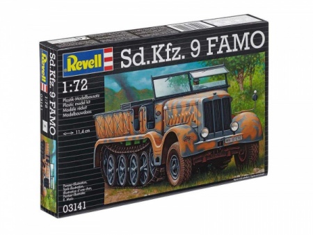 03141 Полугусеничный тягач Sd.Kfz. 9 FAMO Revell