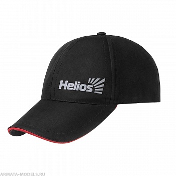 Бейсболка Classic 6-кл дюспо бодинг, цв.черный р.XL Helios