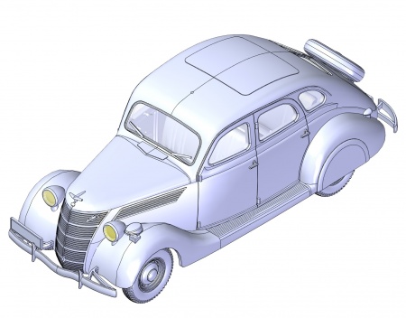 Автомобиль V8-G81A Special (1938) Roden