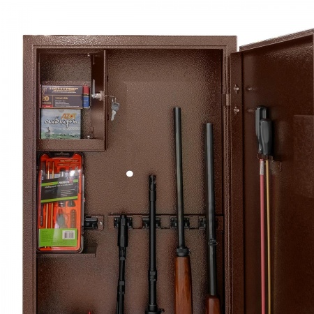 Шкаф металлический для хранения оружия "Гарант" 1400х500х300 (T-SG-211-1) Тонар