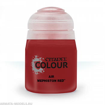 28-02GW Краска Эйр: мефистон красный (24мл)(AIR: MEPHISTON RED (24ML))