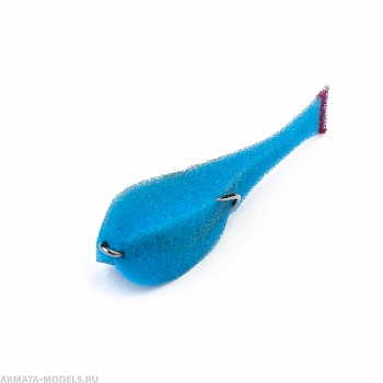 Рыбка поролоновая 8 см с 12 кр.2 (HS-80-12) Helios( цена указана за упаковку, в количестве 5шт.)