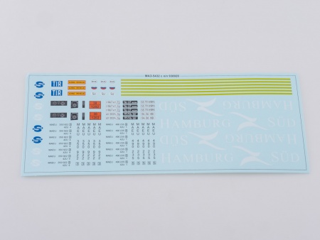 7042AVD Сборная модель МАЗ-5432 с полуприцепом-контейнеровозом МАЗ-938920 AVD Models