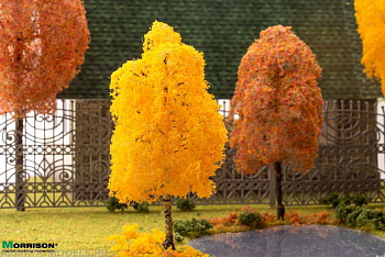 011beo010 Осенняя береза для макета 10 см. серия «Profi»