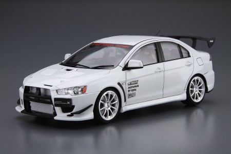 05897 Mitsubishi Lancer Evolution X C-West Aoshima 05897 Mitsubishi Lancer Evolution X C-West Aoshima
