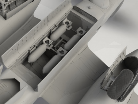 48281 B-26B-50 Инвейдер, Американский бомбардировщик ICM