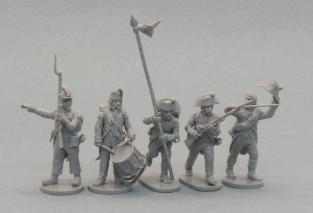 014.11 Французская революционная пехота: комгруппа, 1792-1796 Аванпост