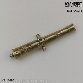 10.020/ВАП Бронзовый ствол для британской 12-фунтовой пушки