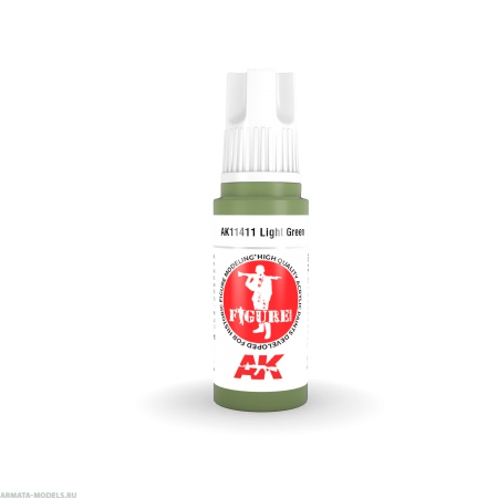 AK11411 Краска акриловая 3Gen Light Green