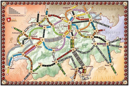 915678HW Ticket to Ride: Индия и Швейцария