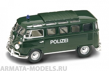 43210LT 1962 Фольксваген микроавтобус - полиция Серия Премиум 43210LT 1962 Фольксваген микроавтобус - полиция Серия Премиум