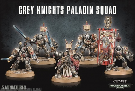 57-09GW Grey Knights Paladin Squad 57-09GW Grey Knights Paladin Squad