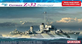 1065Д 1/350 German Z-32 Destroyer - Smart Kit