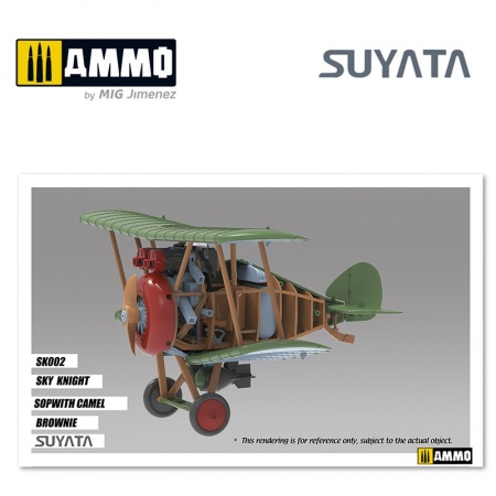 SK002 Сборная модель Sopwith Camel & “Brownie” Suyata