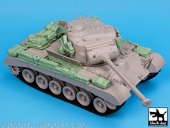 BDT35060 1/35 US M-26 Pershing accessories set (HOBBYB)