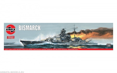 A04204V Сборная модель корабля Bismarck Airfix A04204V Сборная модель корабля Bismarck Airfix