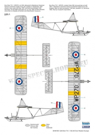 SH48198 EoN Eton TX.1/ SG-38 Over Western Europe Special Hobby