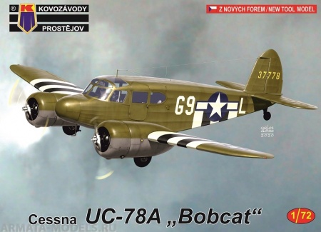 KPM0168 Cessna UC-78A Bobcat KP Models