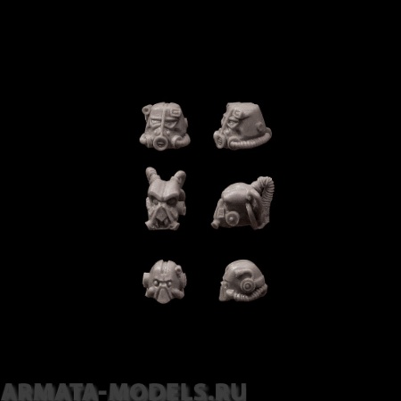 helmets Post-apoc helmets (6 pcs) BROTHER VINNI's