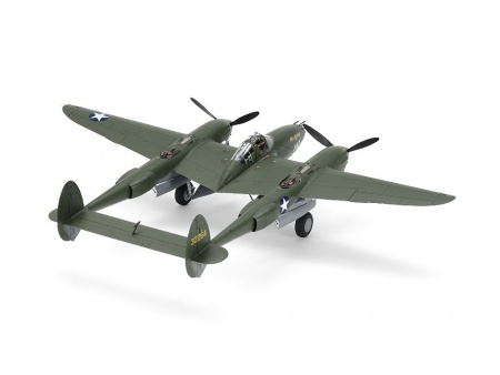 61120T LOCKHEED P-38 F/G с фигурой пилота Tamiya