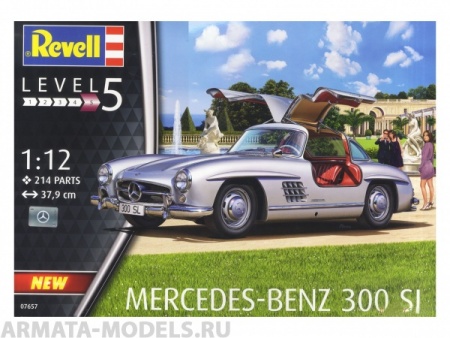 07657RE Первый спортивный автомобиль Mercedes-Benz 300 SL Revell