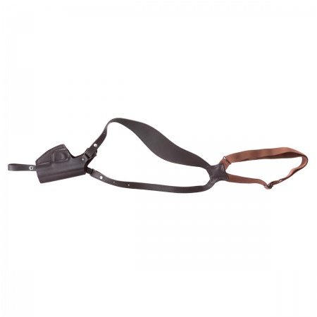 Кобура оперативная к пистолетам Вальтер-СП-66, Гроза, Хорхе формованная кожаная (HS-ОК-15) Helios